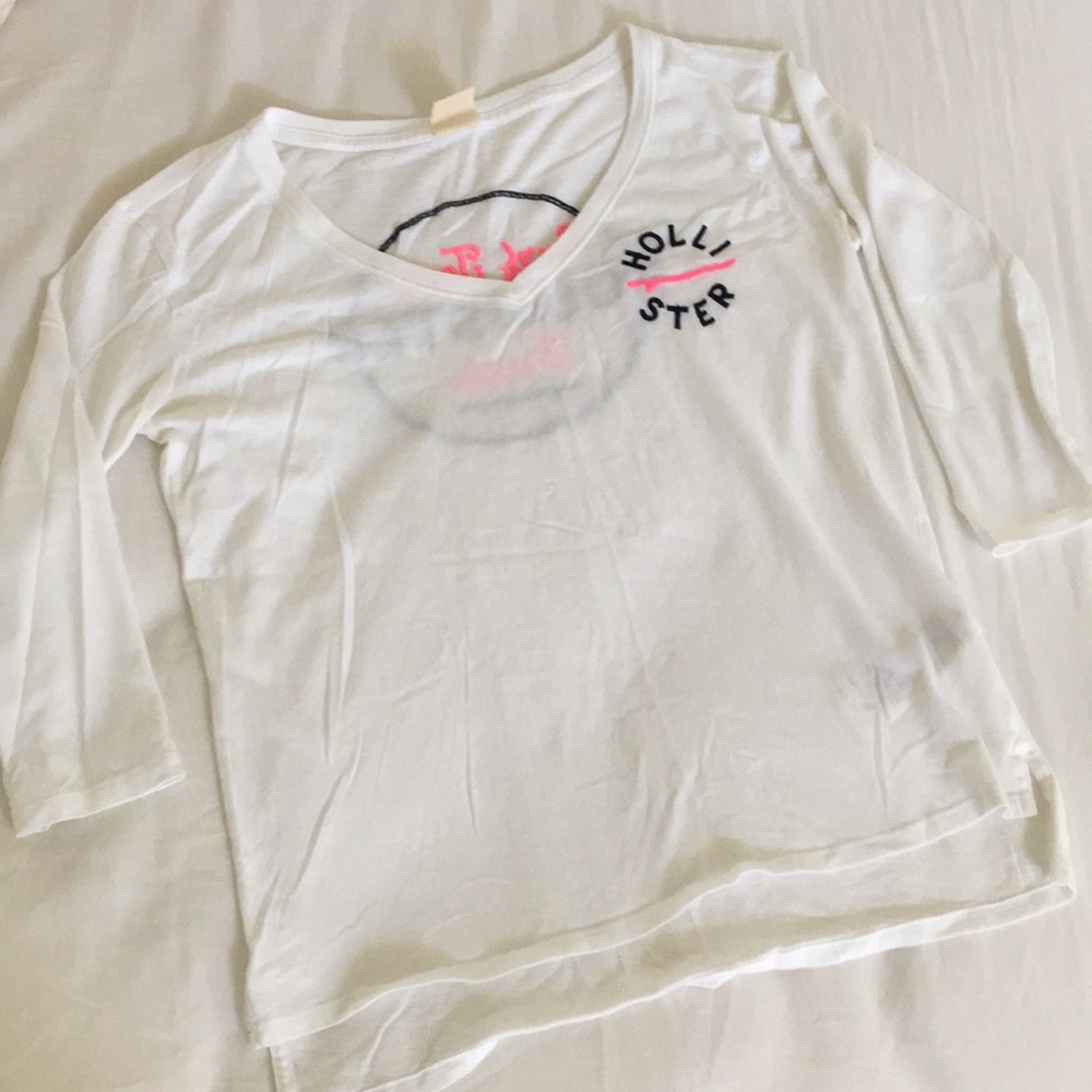 Hollister 3/4 Sleeve top